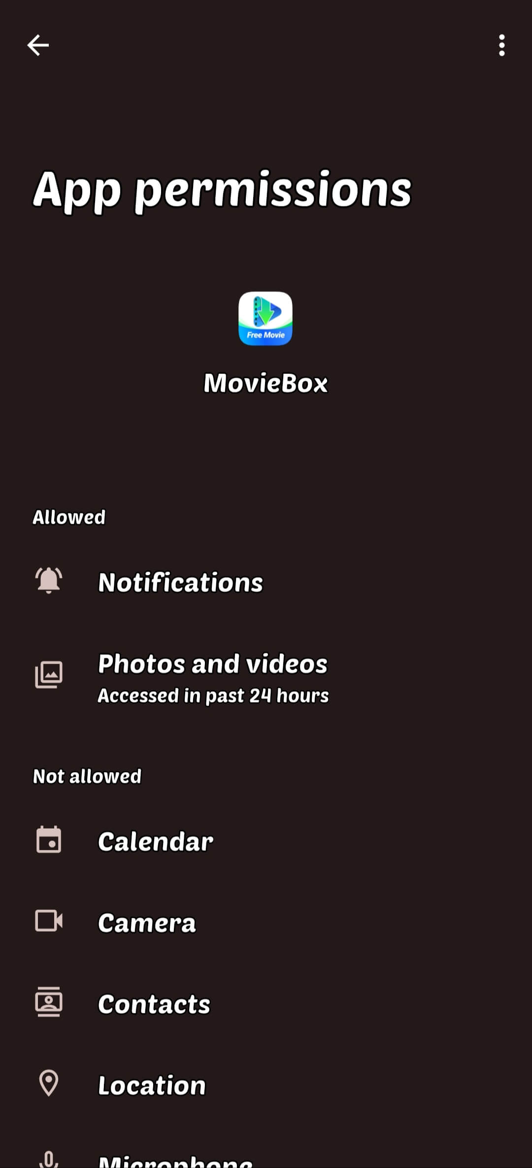 Allow iOS Permissions