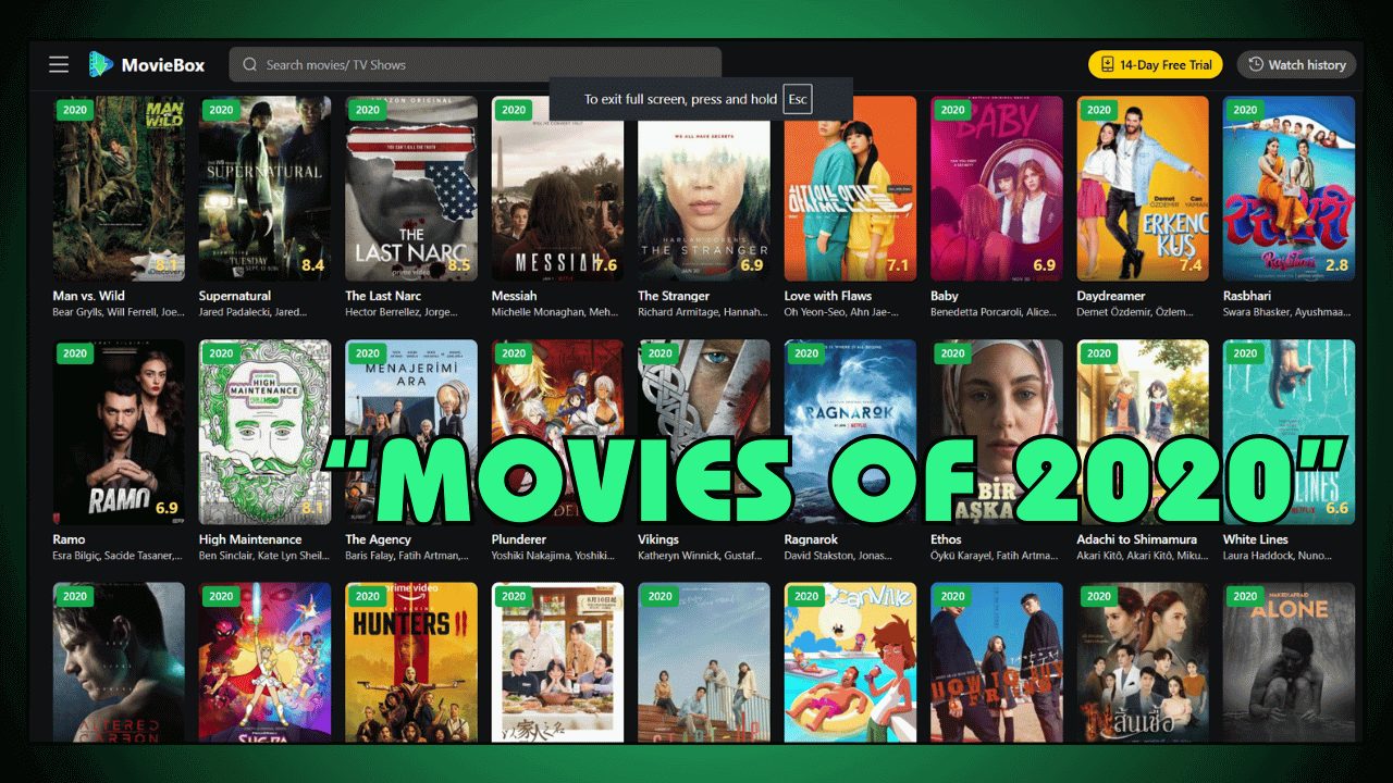Movies of 2020