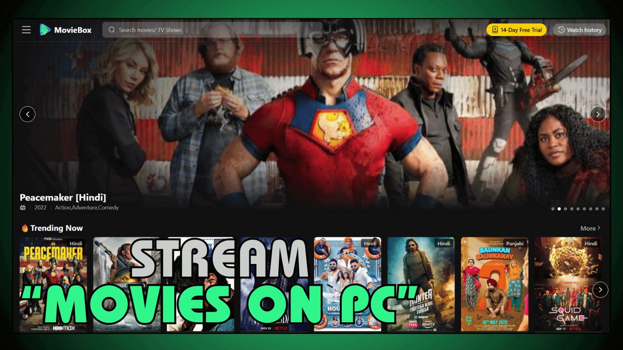 Stream Movies on PC