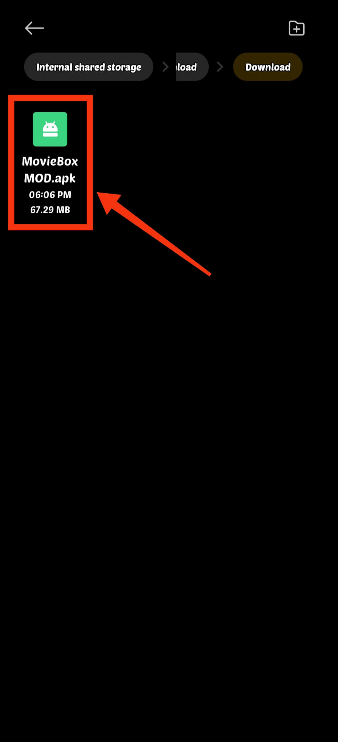 Locate Downloaded File